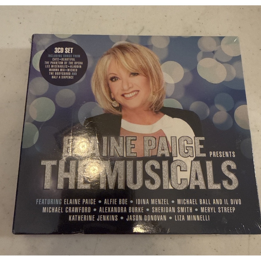 Various Artist: Elaine Paige Presents the Musicals CD 3 discs (2016) New